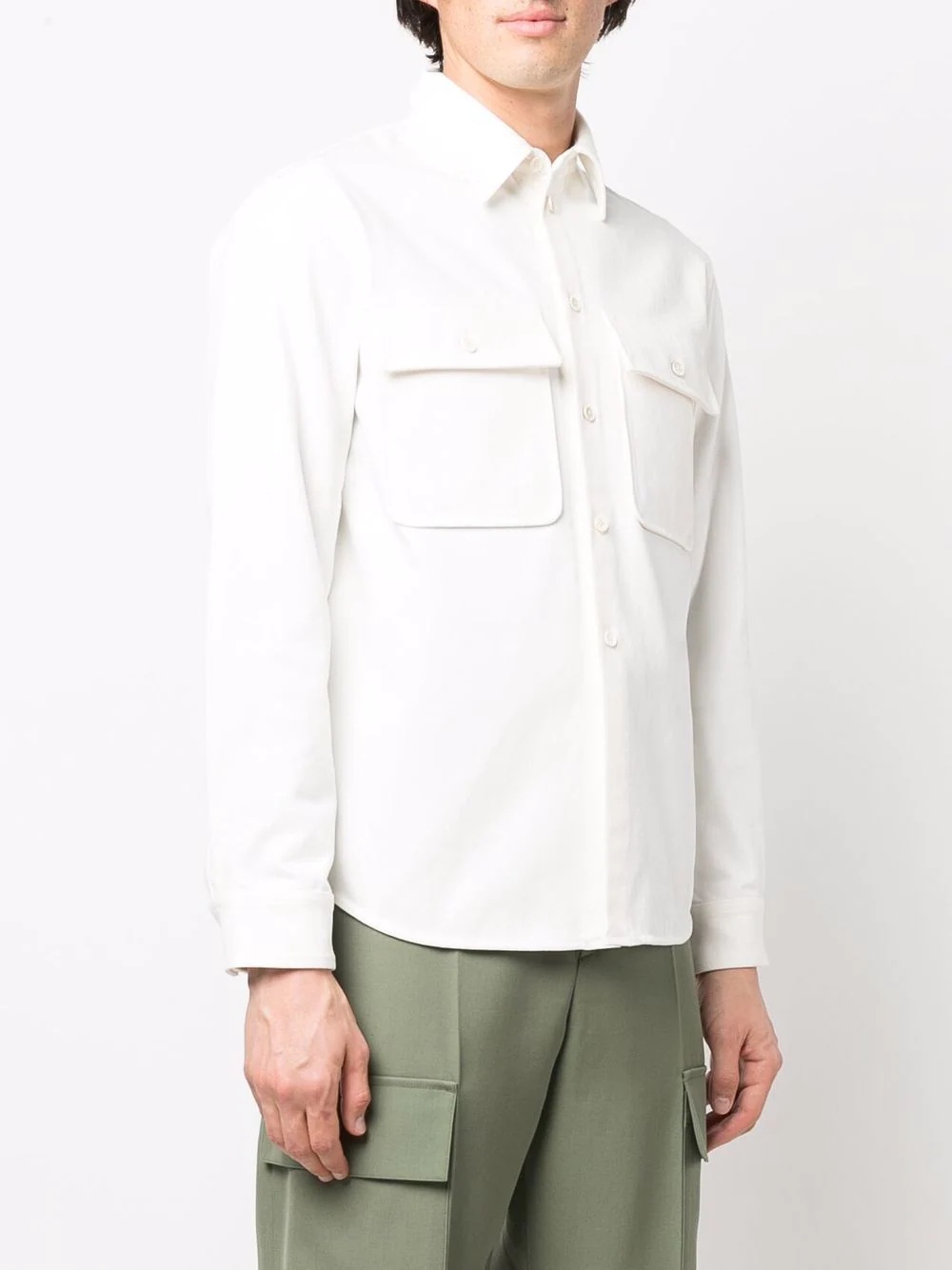 utility-pocket shirt - 3