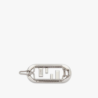 FENDI Silver-colored hair clip outlook