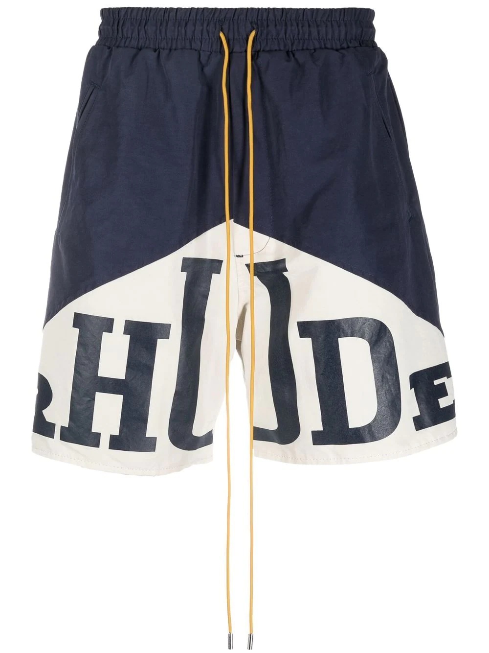 logo-print drawstring shorts - 1