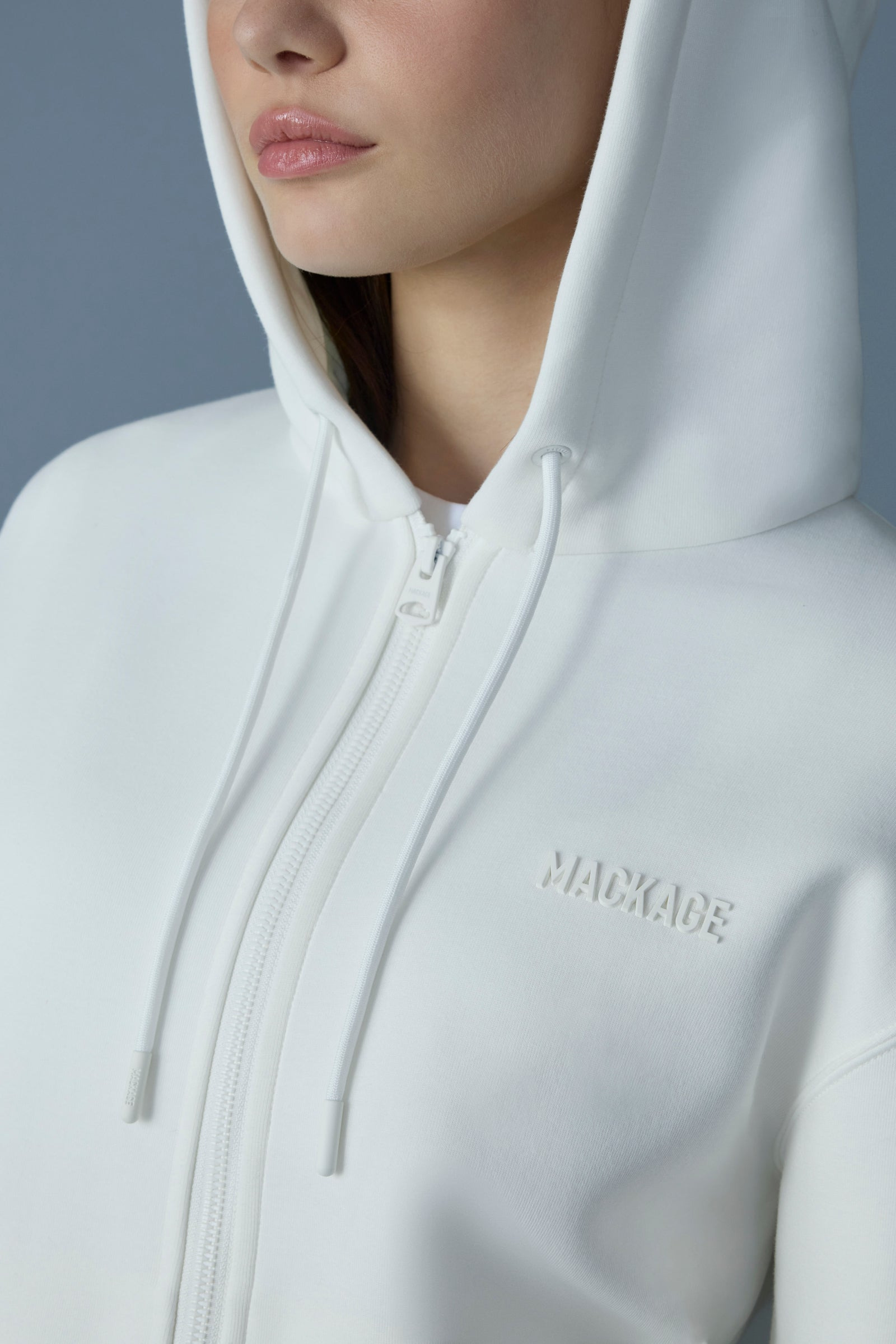KRYSSA Double-Face Zip-Up Hoodie - 5