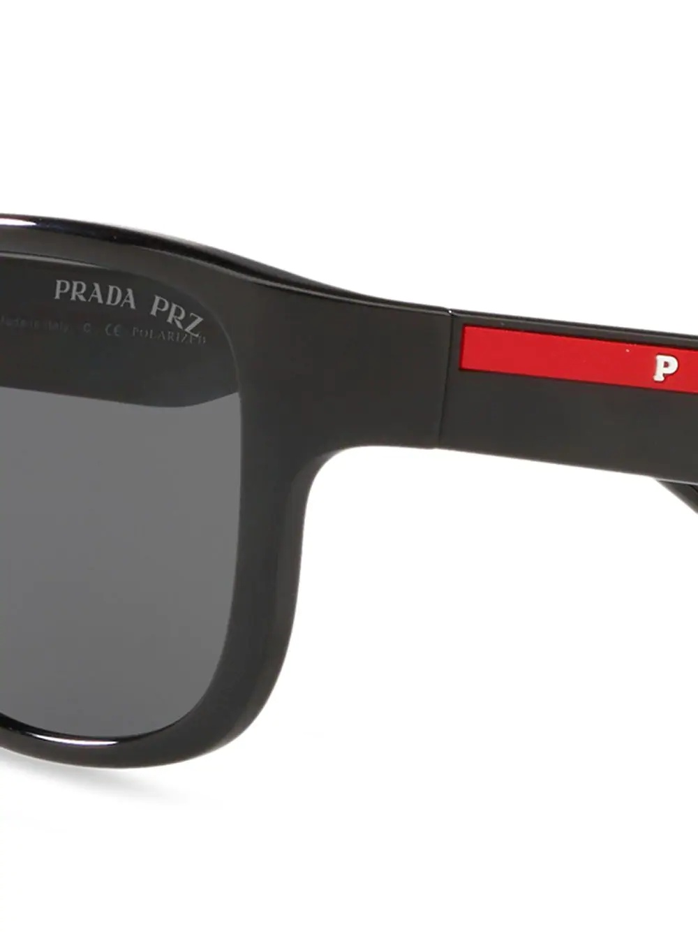 Linea Rossa polarized rectangular-frame sunglasses - 3