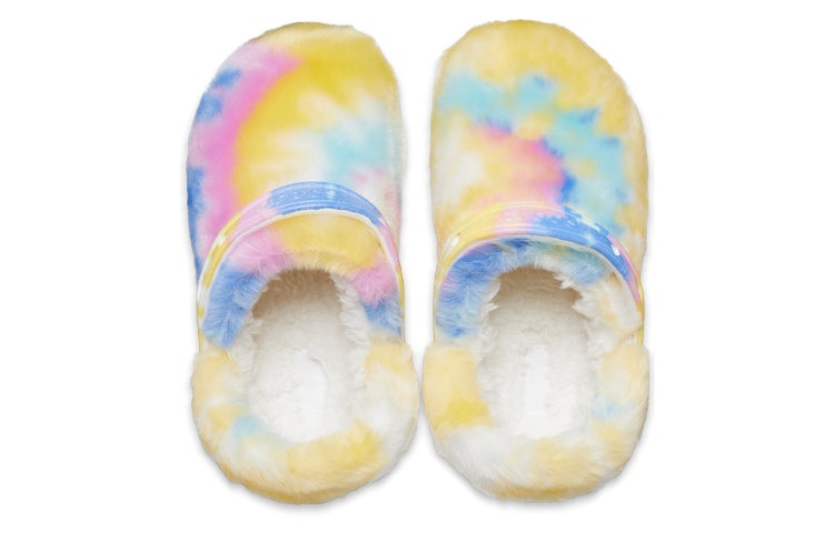 (WMNS) Crocs Shoe Classic Shoe Multi-Color White 207303-94S - 6