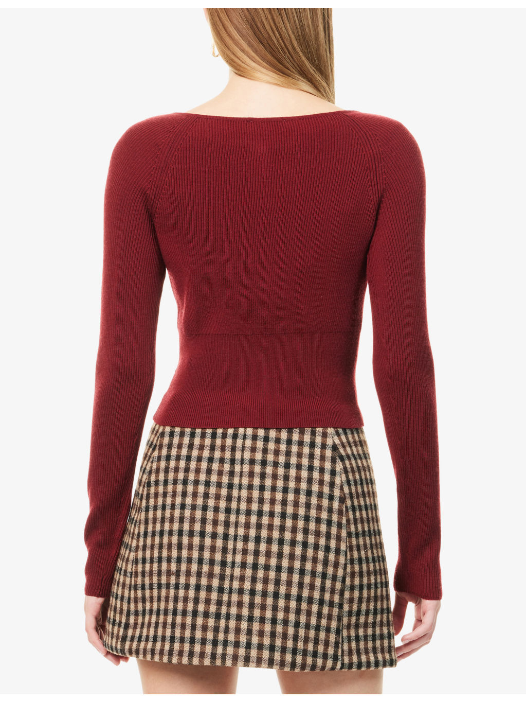 Meadow Ribbed Wool Cardigan - 4