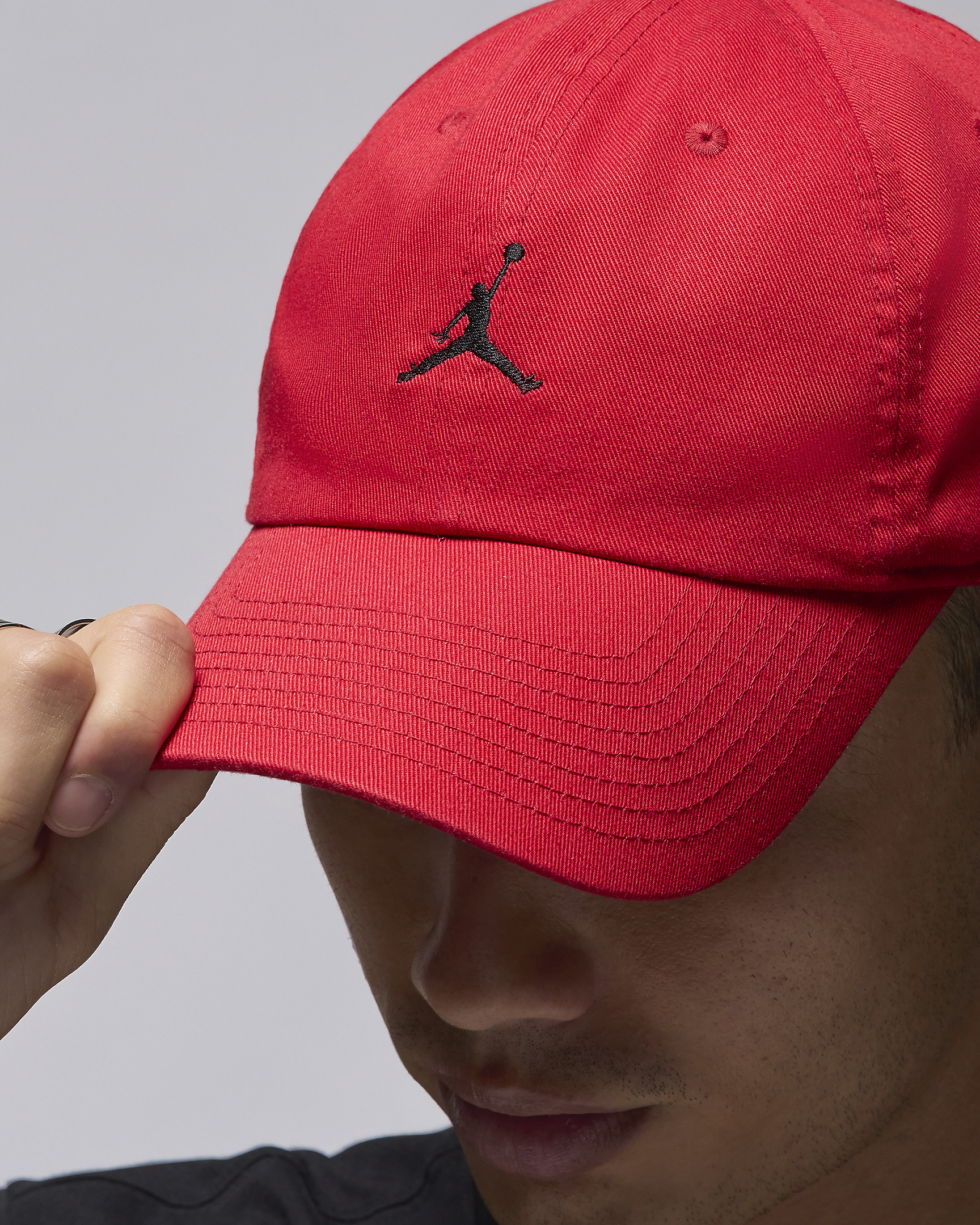 Jordan Club Unstructured Curved-Bill Hat - 6