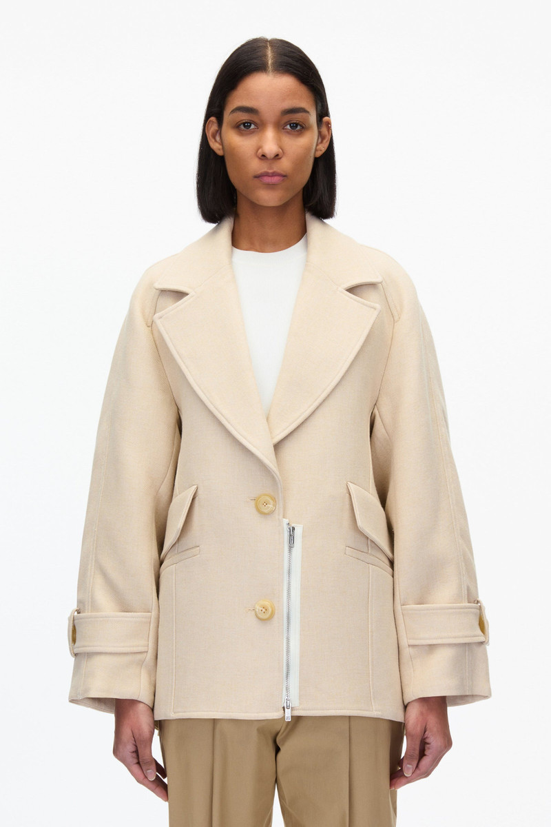3.1 Phillip Lim Cocoon Peacoat outlook