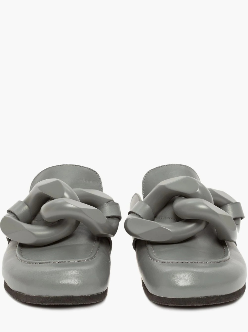 WOMEN’S CHAIN LOAFER MULES - 6