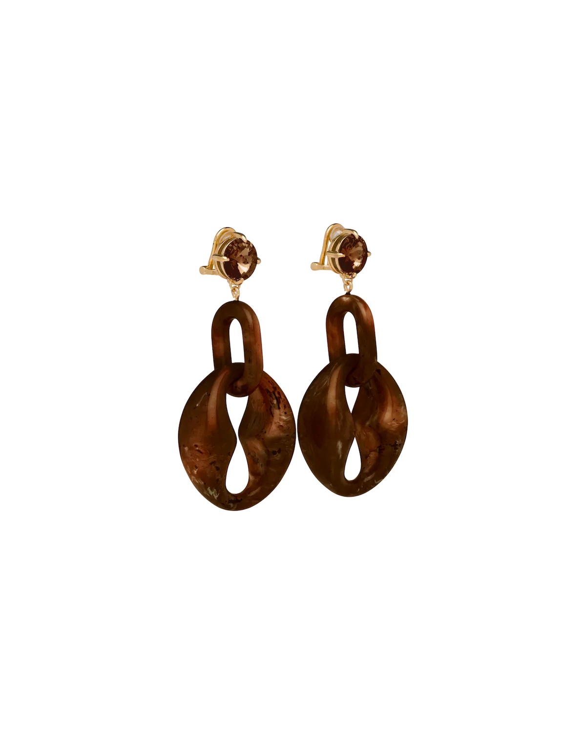 Plexiglas earrings - 1