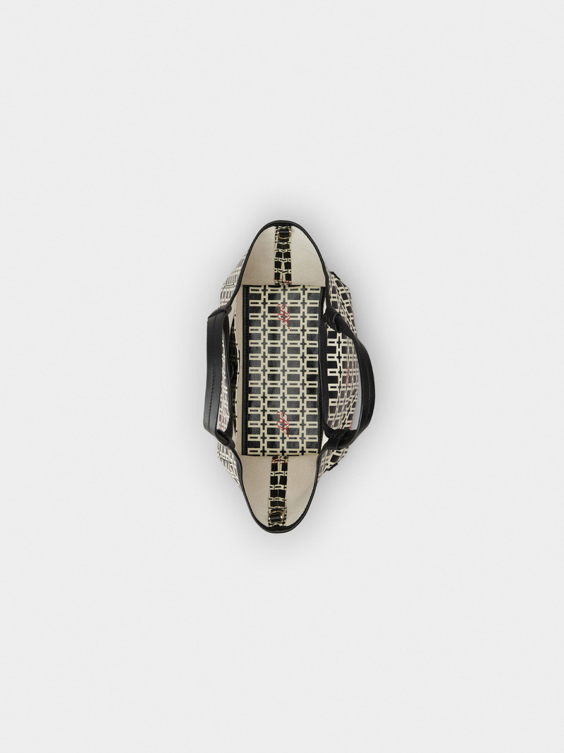 Grand Vivier Mini Shopping Bag in fabric 6