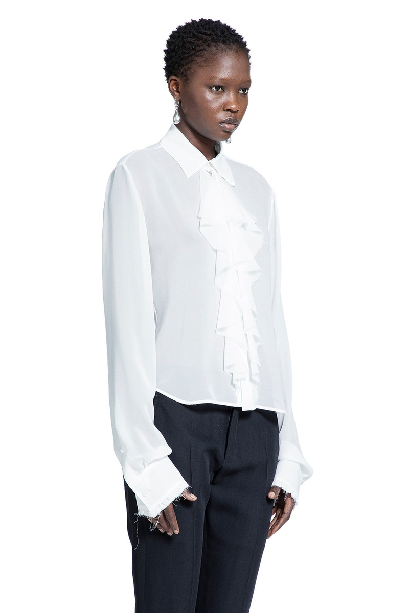 Ann Demeulemeester Nare Slim Fit Ruffle Shirt outlook