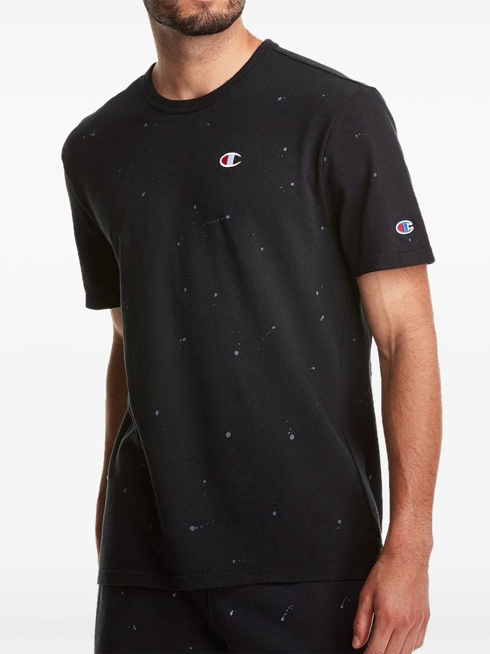C-Life Heritage paint-splatter T-shirt - 1
