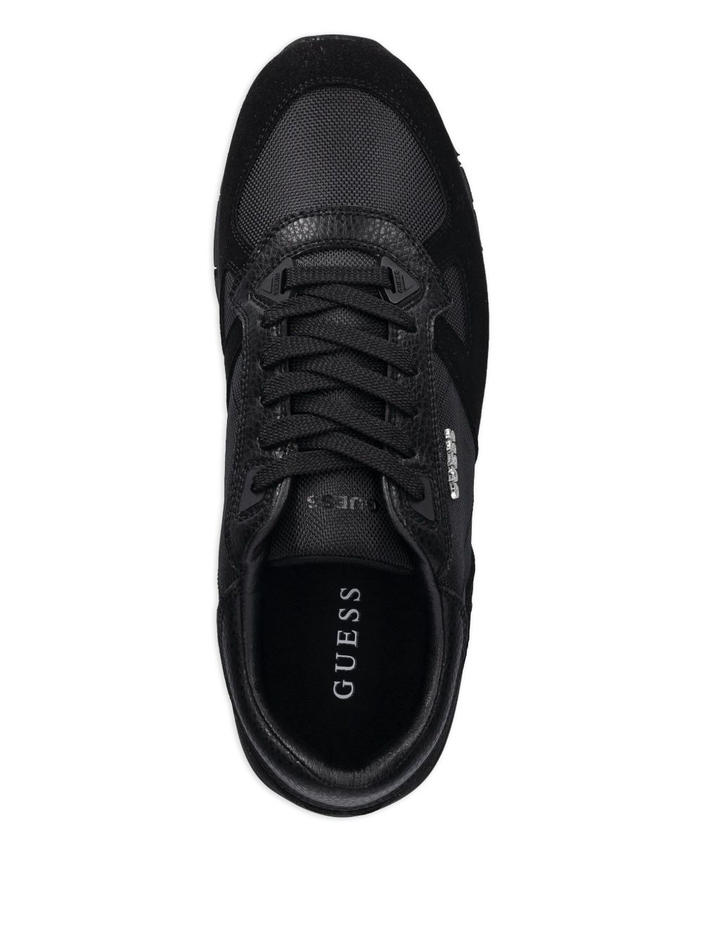 textured-panel sneakers - 3