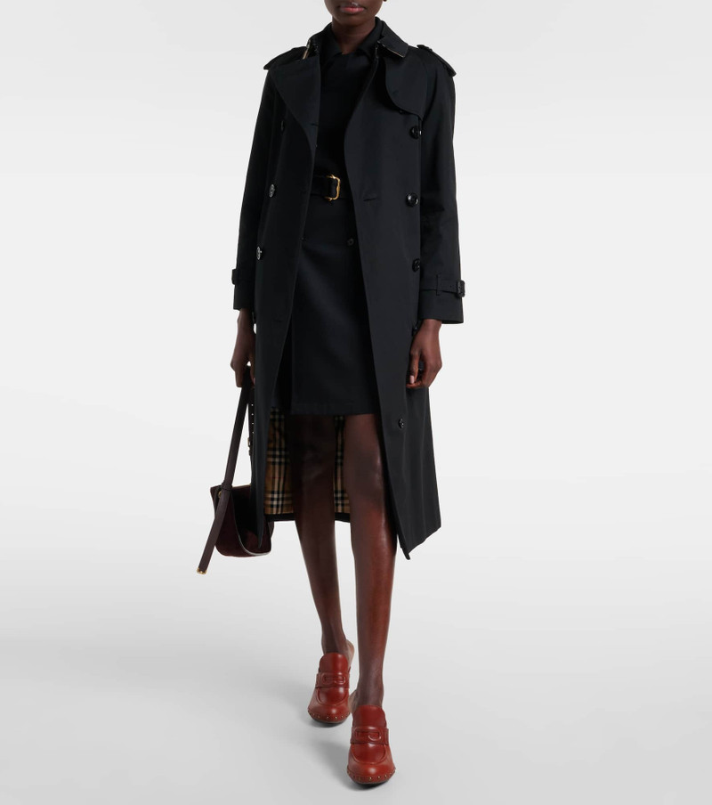 Burberry 75 leather mules outlook