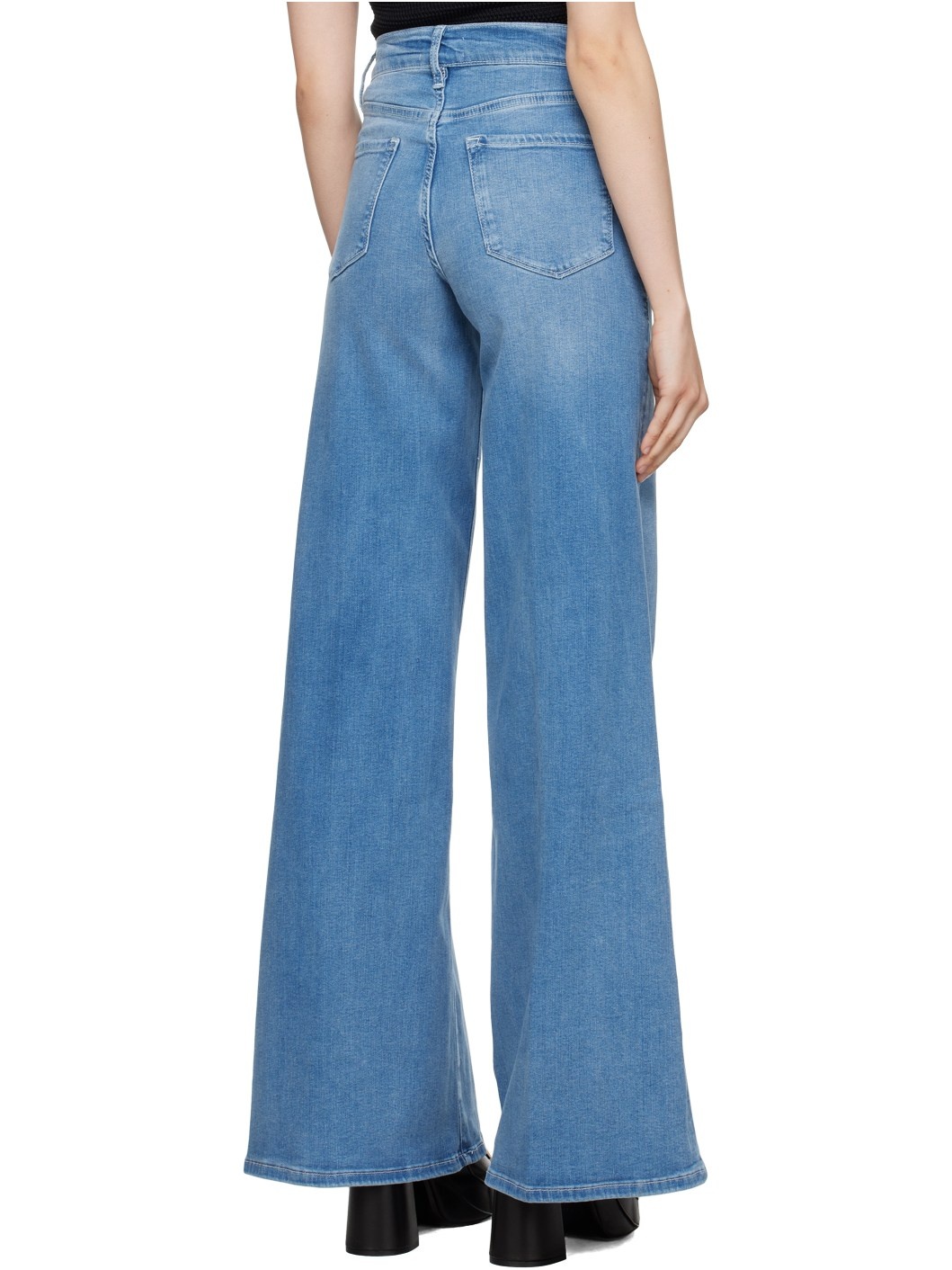 Blue 'Le Palazzo' Jeans - 3