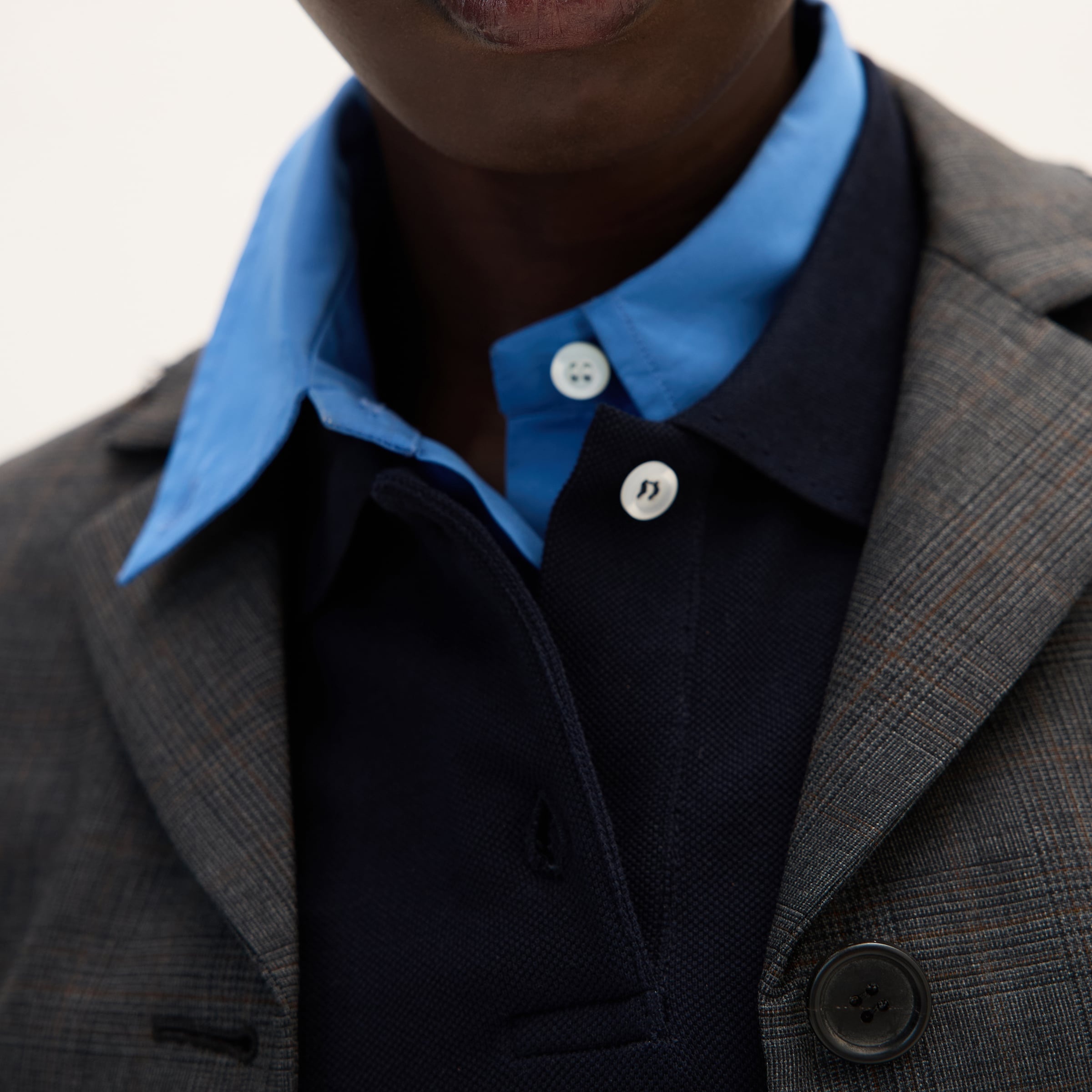 Single-breasted Prince of Wales check jacket - 5