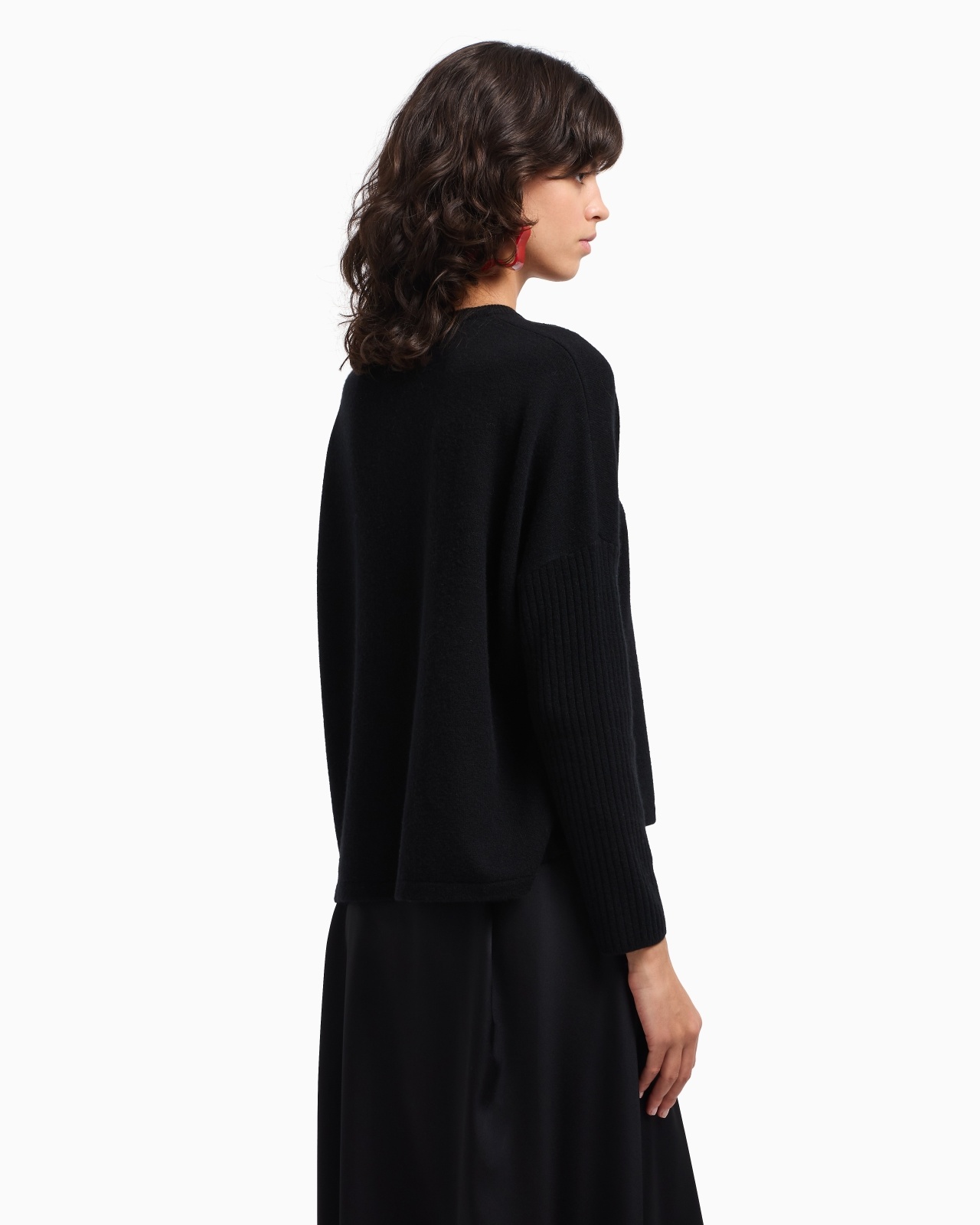 VALENTINE’S DAY CAPSULE COLLECTION VIRGIN-WOOL JUMPER WITH RHINESTONES - 3