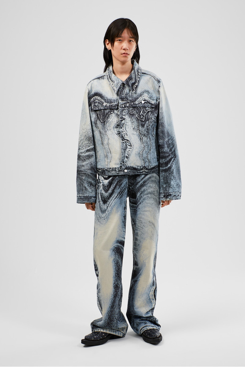 CAMPERLAB Blue-Black Denim Jeans outlook