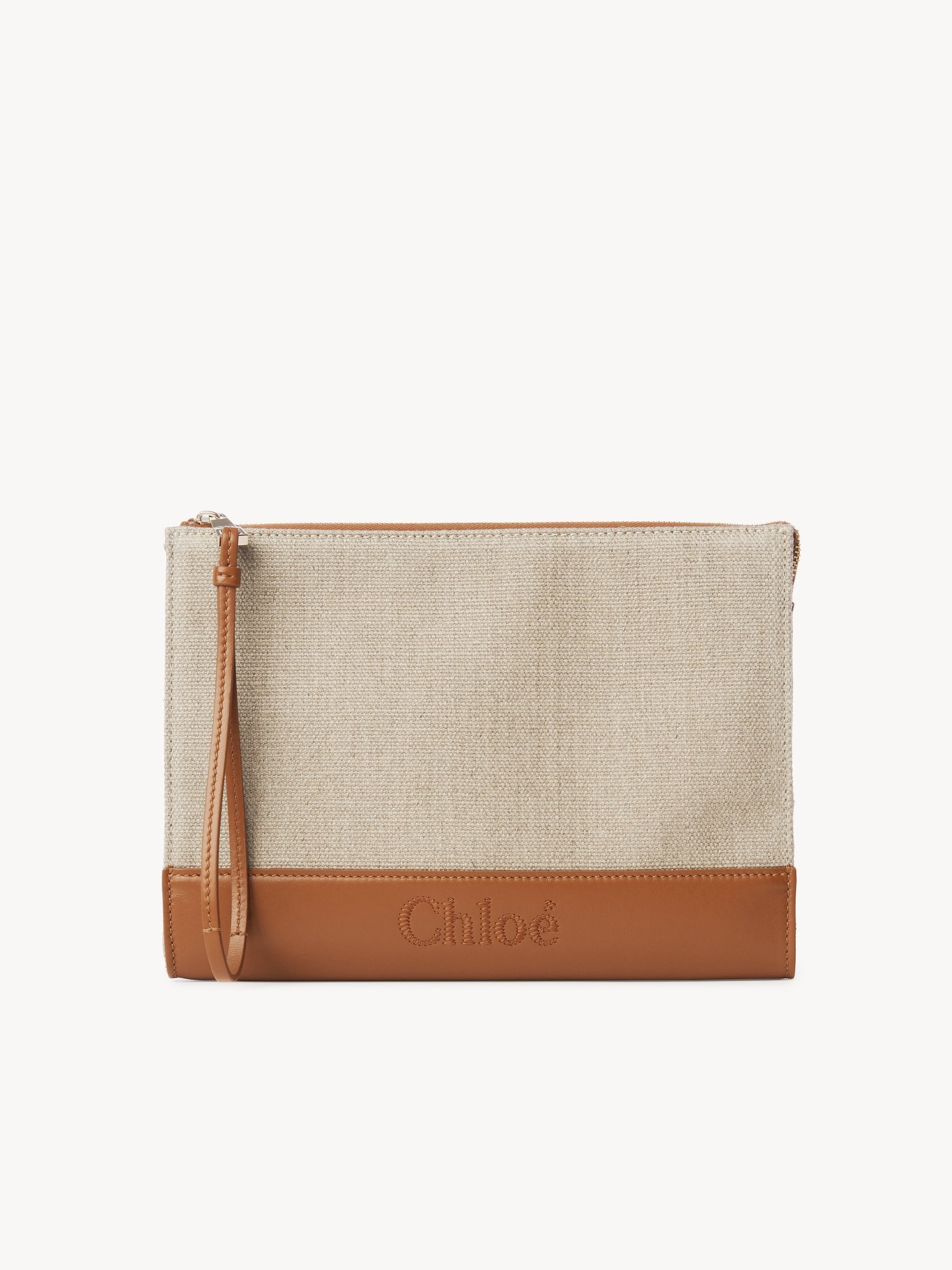 CHLOÉ SENSE ZIPPERED POUCH - 1