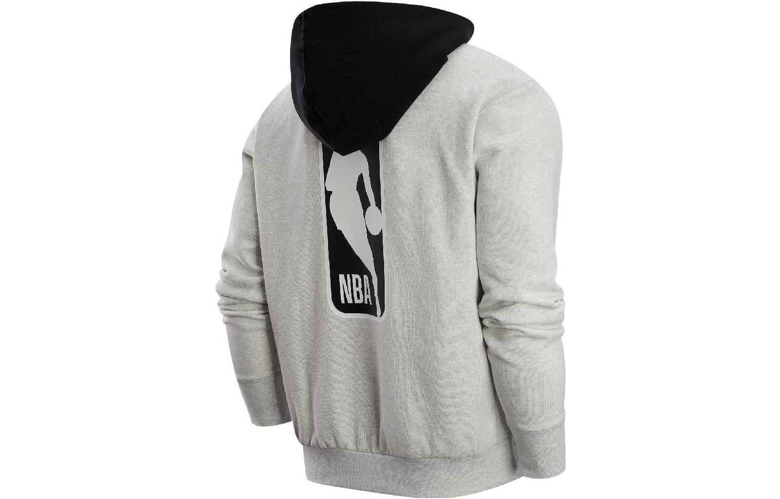 Nike NBA Courtside Hooded Jacket 'Grey' DR9084-025 - 2