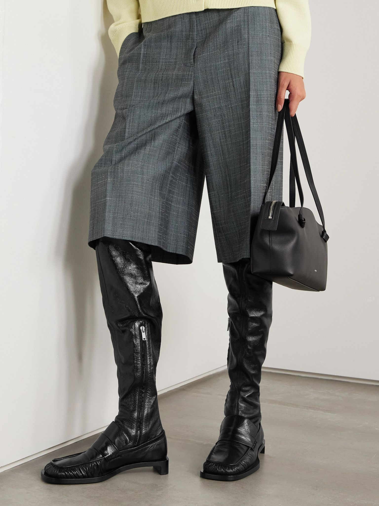 Leather boots Black - 2