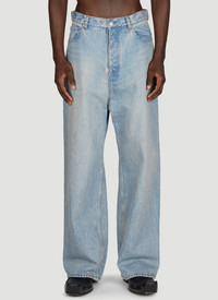 BALENCIAGA｜JEANS (775621 TJW79 4076) Balenciaga Outlet: Jeans woman - Stone Washed | Balenciaga