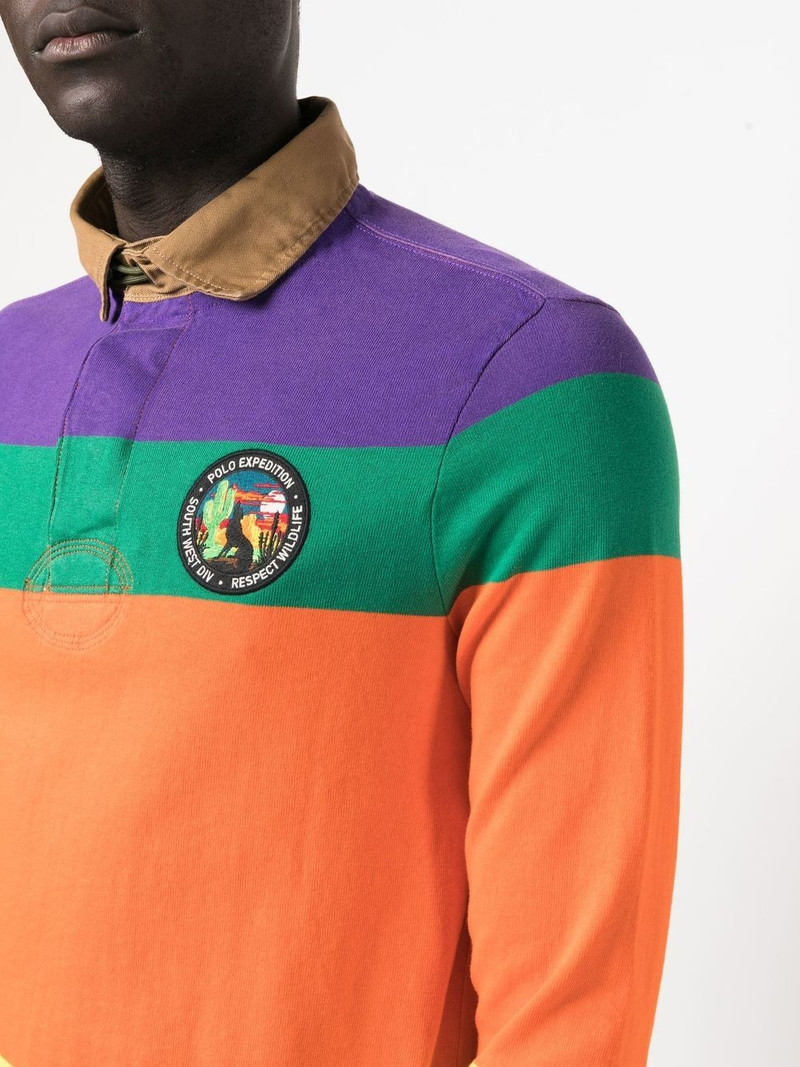 Voyager long-sleeved polo shirt 5