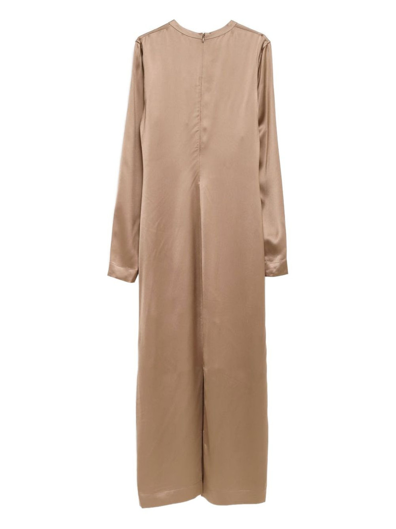 TOTEME long-sleeved maxi dress outlook