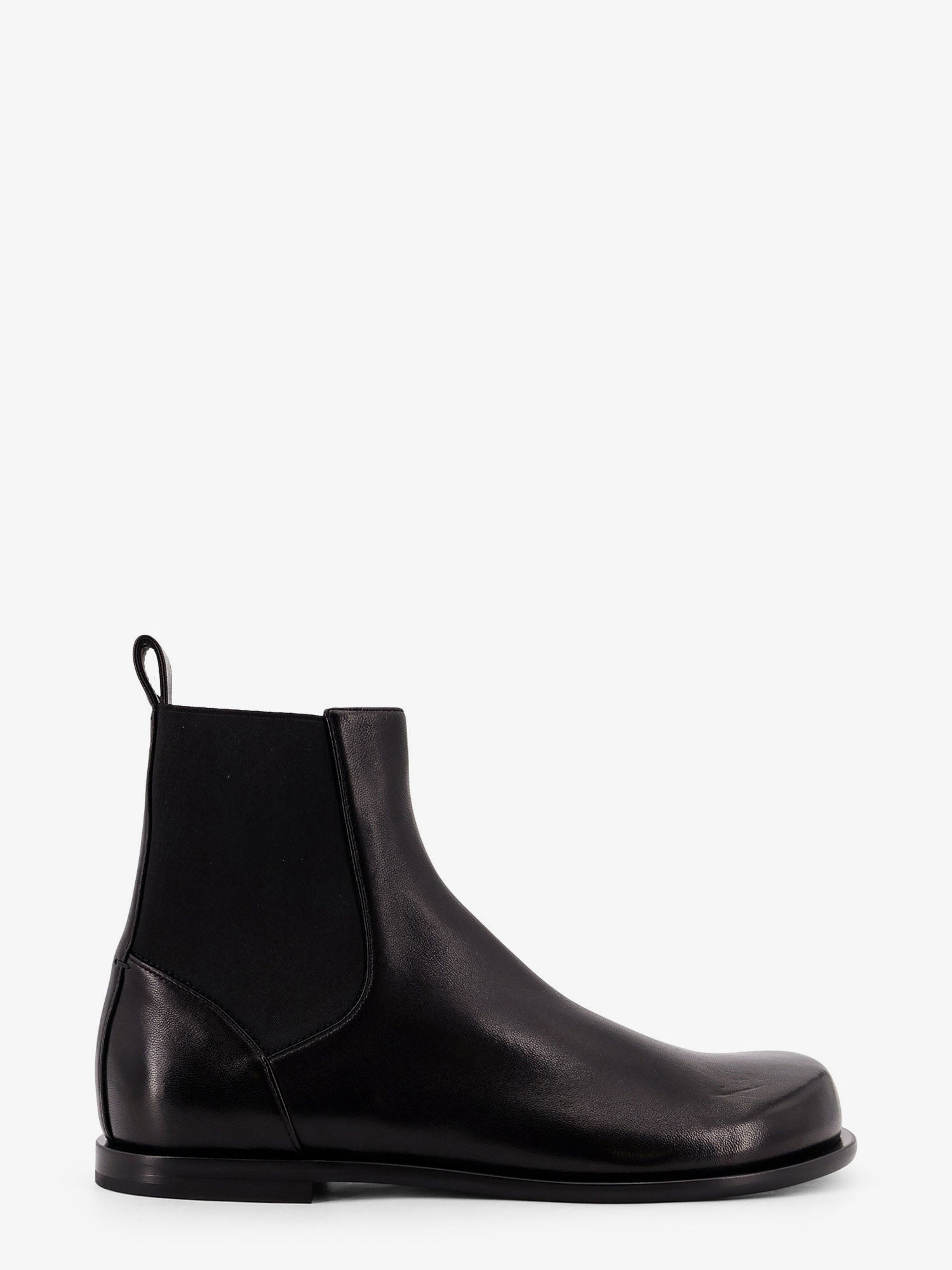 CHELSEA SQUARED FF LEATHER BOOTS - 1