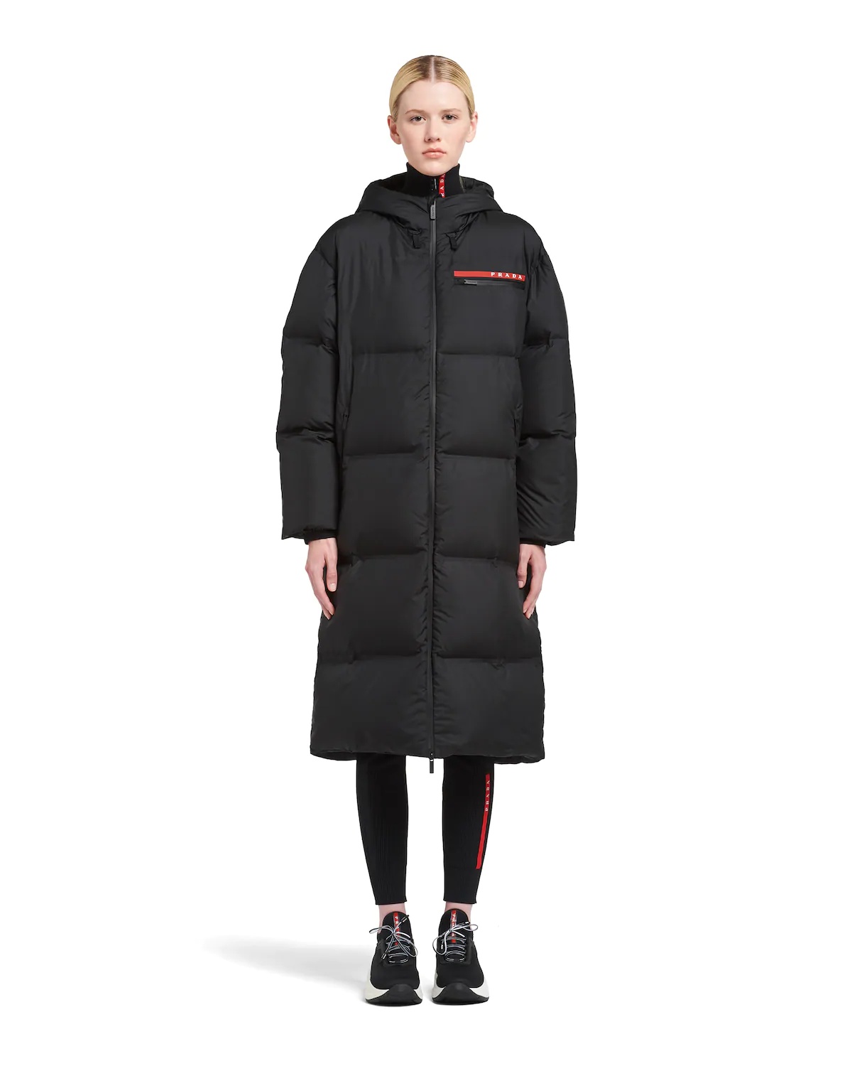 Technical Nylon hooded puffer coat - 2