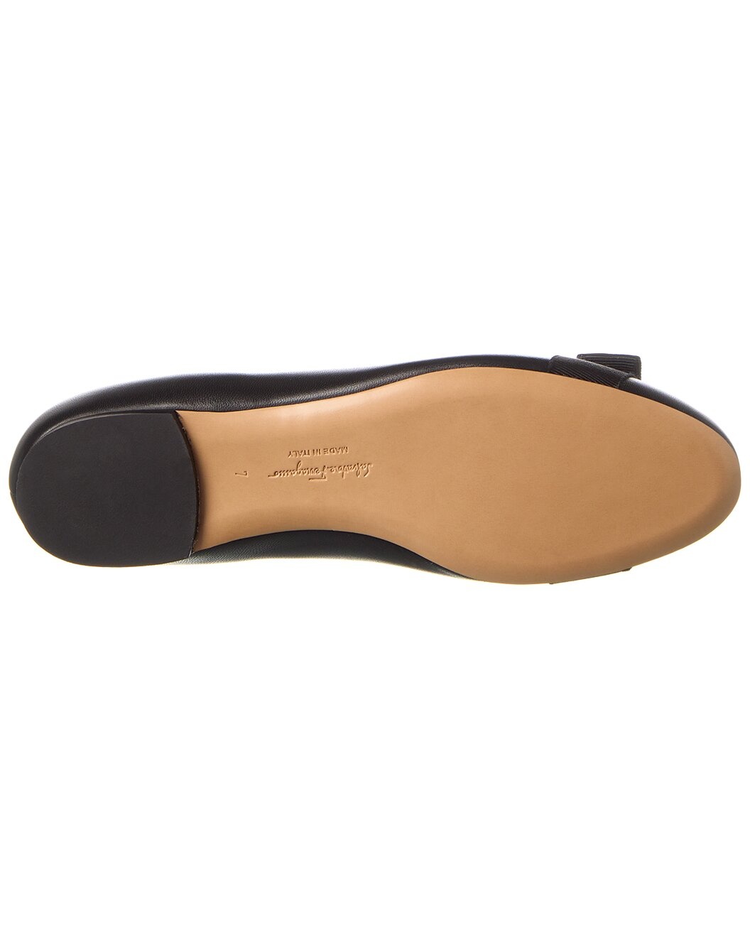 Ferragamo Varina Leather Ballet Flat - 4