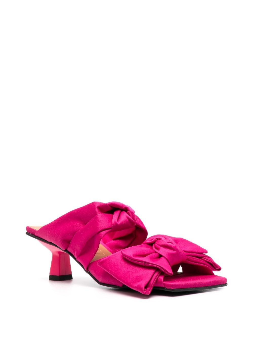 bow-detail mules - 2