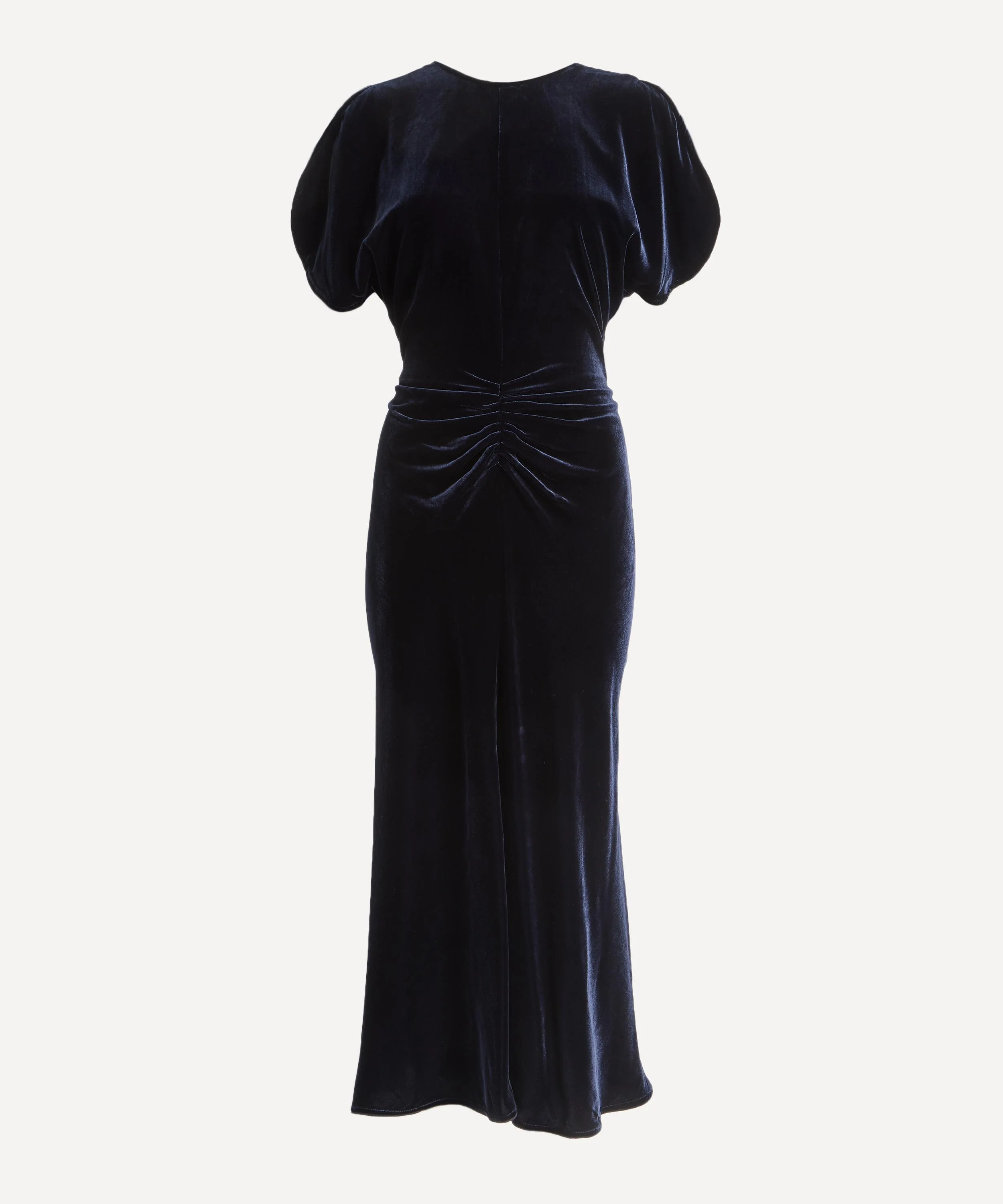 Bela Velvet Midi Dress - 1