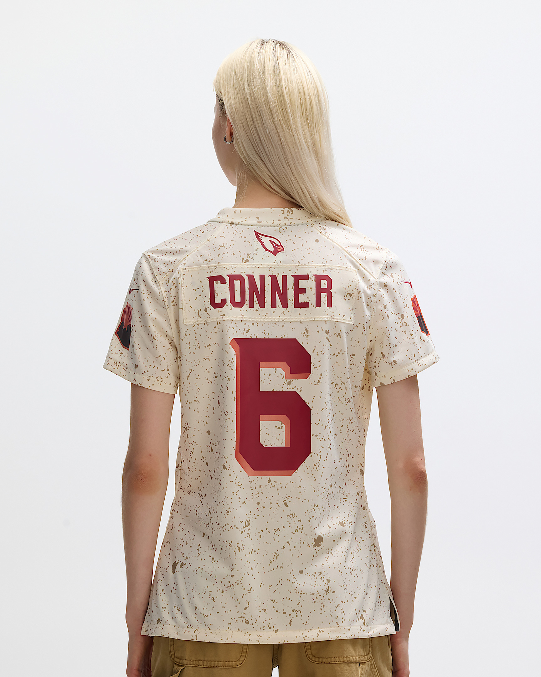 James Conner Arizona Cardinals Rivalries Collection Women’s Nike NFL Game Jersey - 2