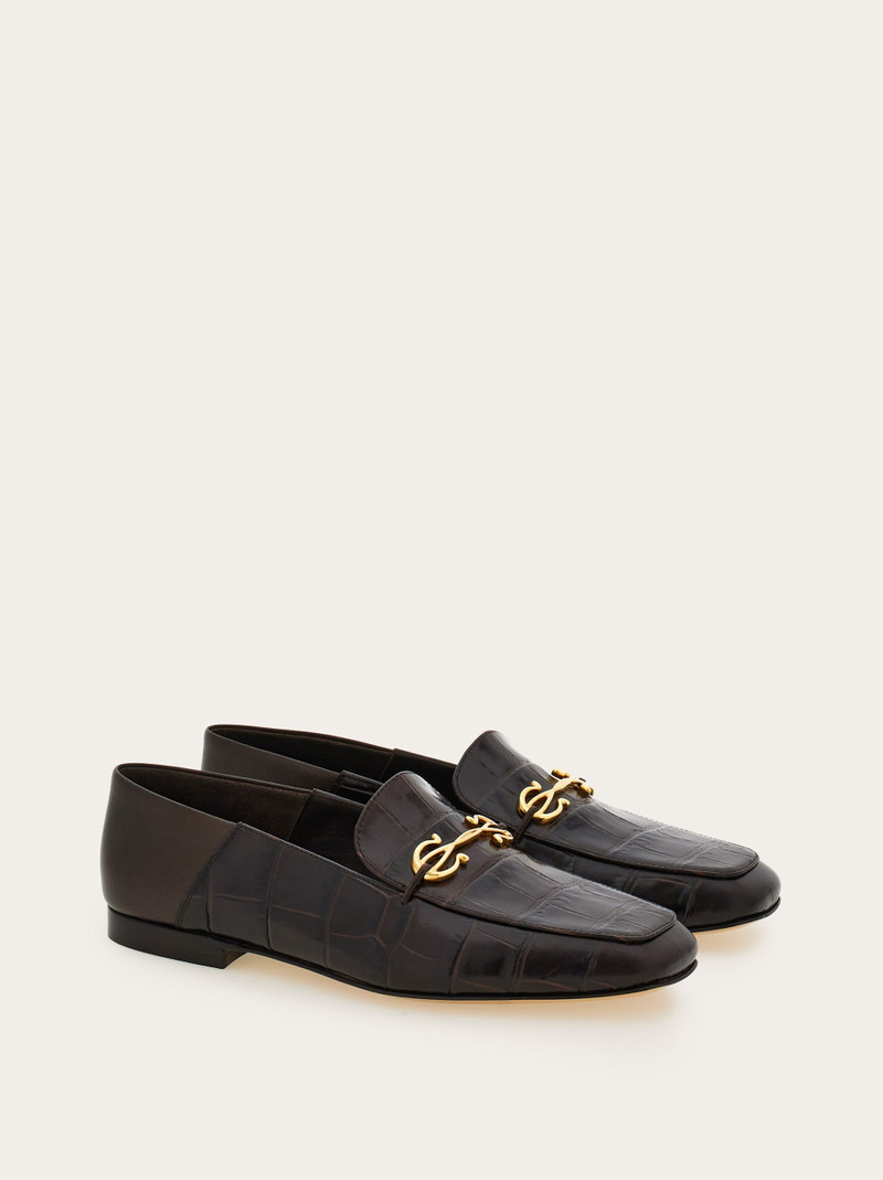 Loafer with Gancini ornament 5