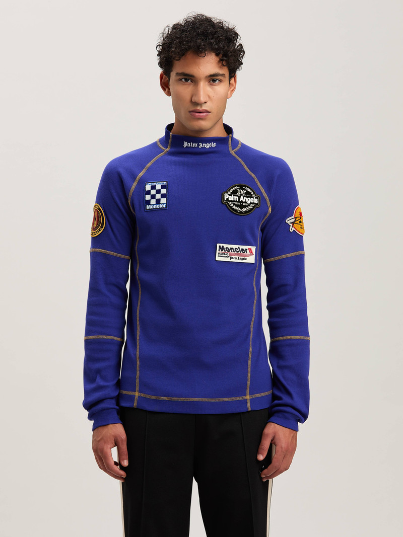 PAxMoncler long sleeves Racing T-shirt 4