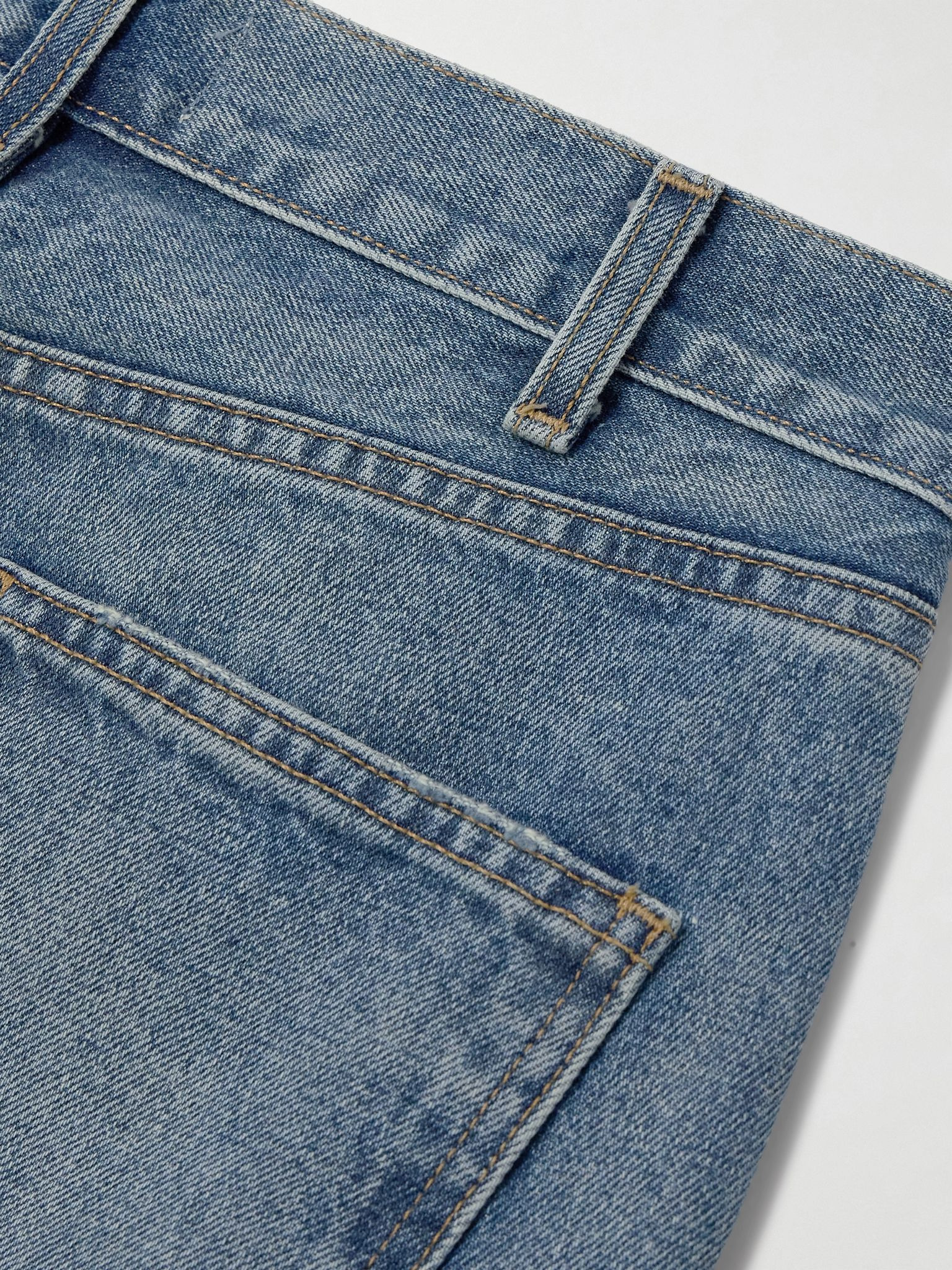 Joan high-rise straight-leg jeans Blue - 6