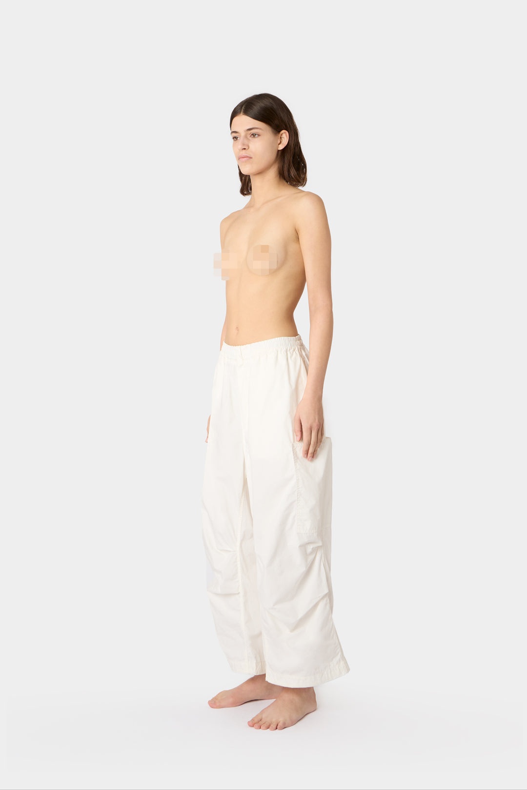 COULISSE CARGO PANTS / off-white - 1