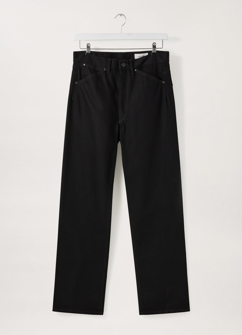 SEAMLESS JEANS
HEAVY BLACK DENIM 1