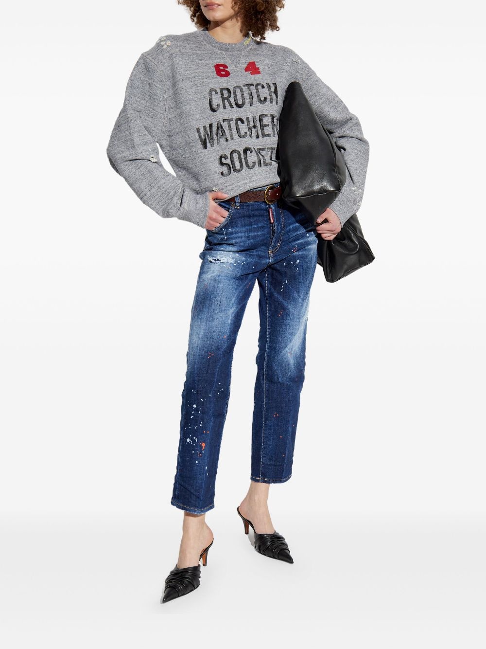 printed sweatshirt - 2