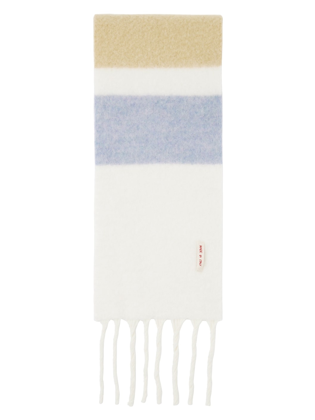 Marni White Brushed Mohair Scarf