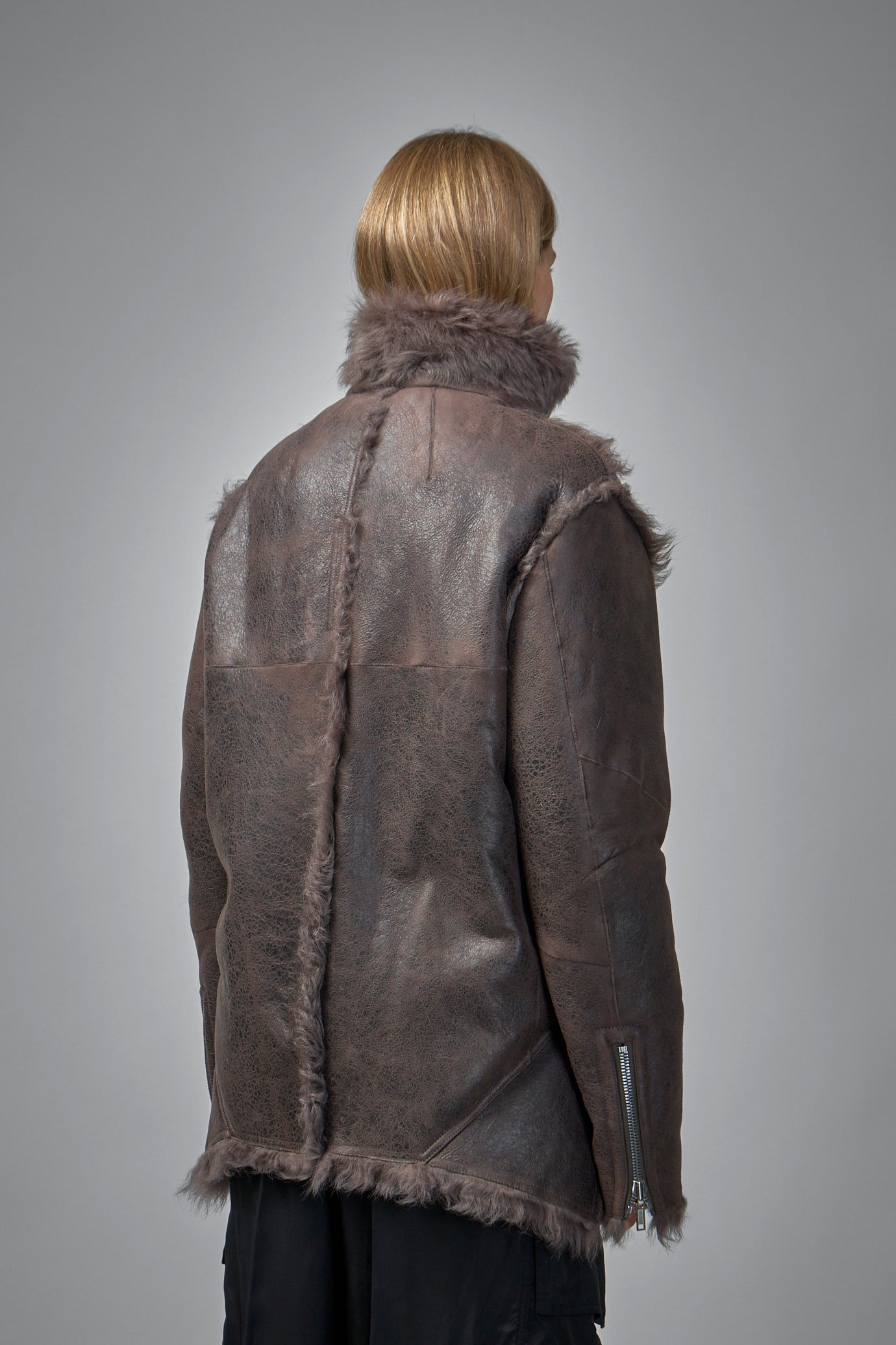 Exploder Shearling Real Fur Jacket - 3