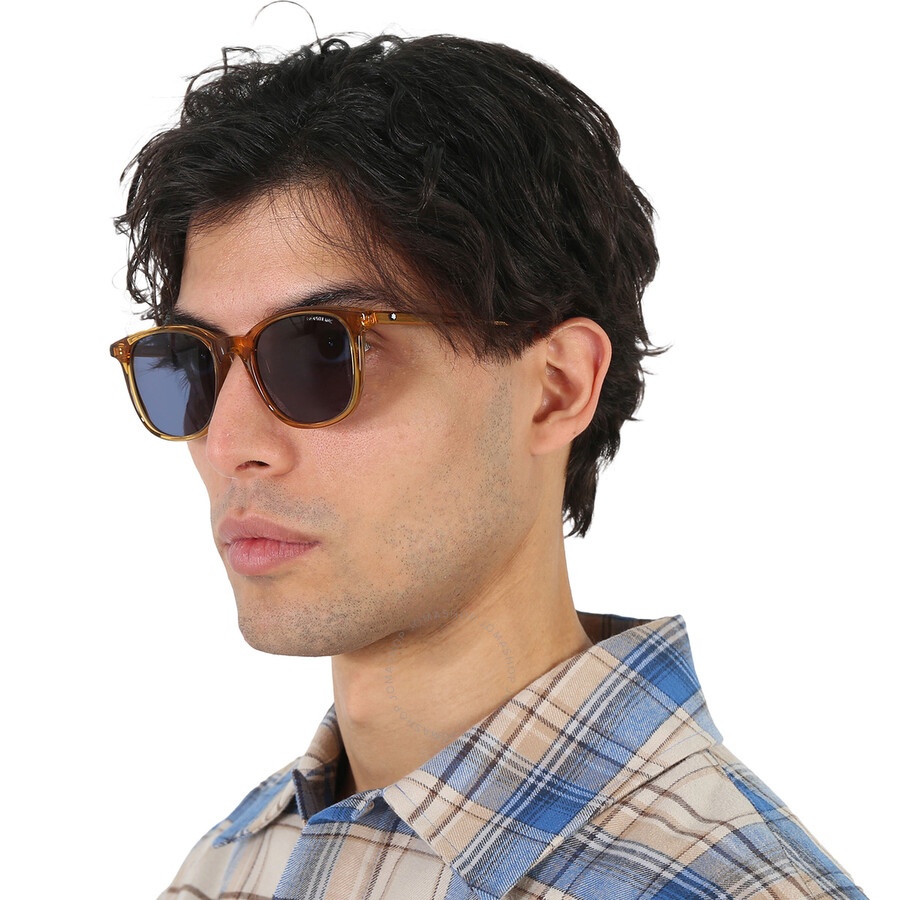 Montblanc Blue Square Men's Sunglasses MB0006S 004 52 - 2