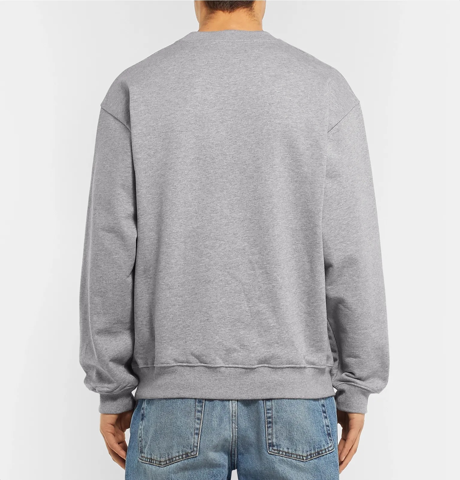 Mélange Loopback Cotton-Jersey Sweatshirt - 5