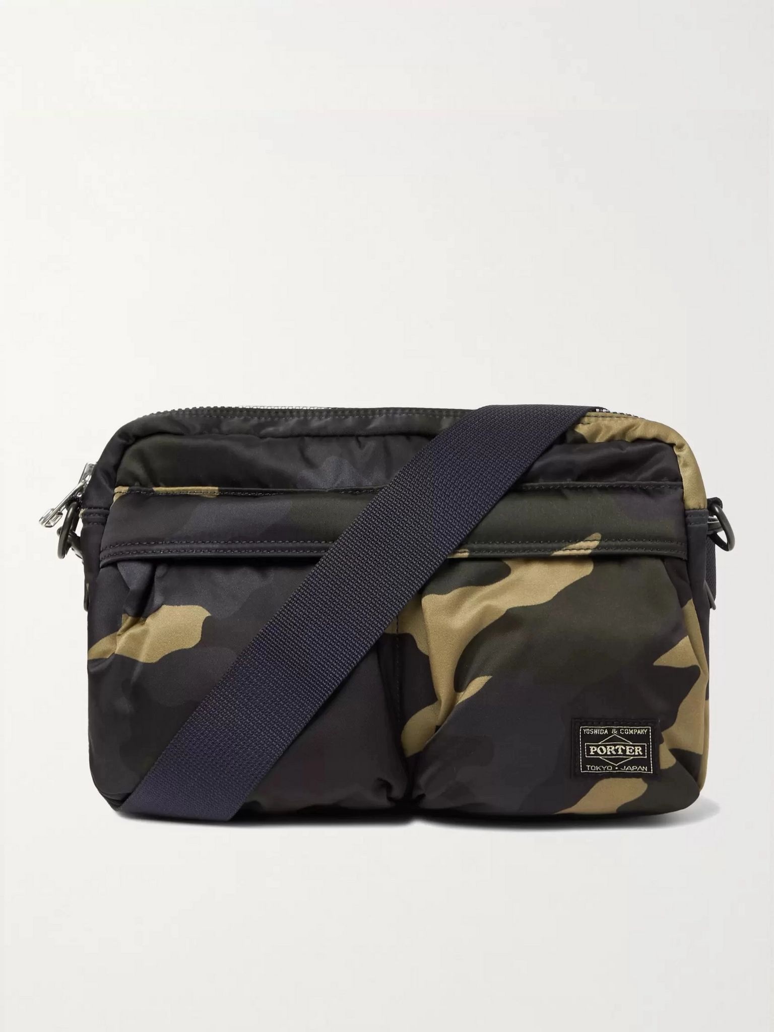 Counter Shade Camouflage-Print Nylon Messenger Bag - 1