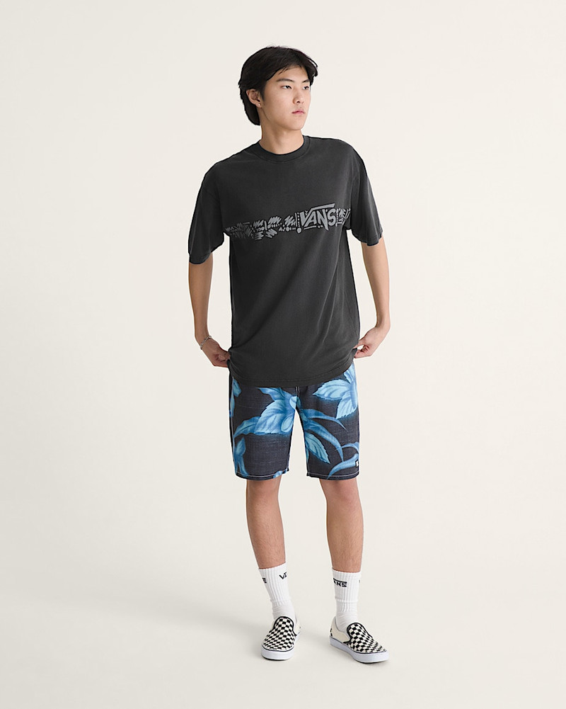 Airbrush Floral Boardshorts 4