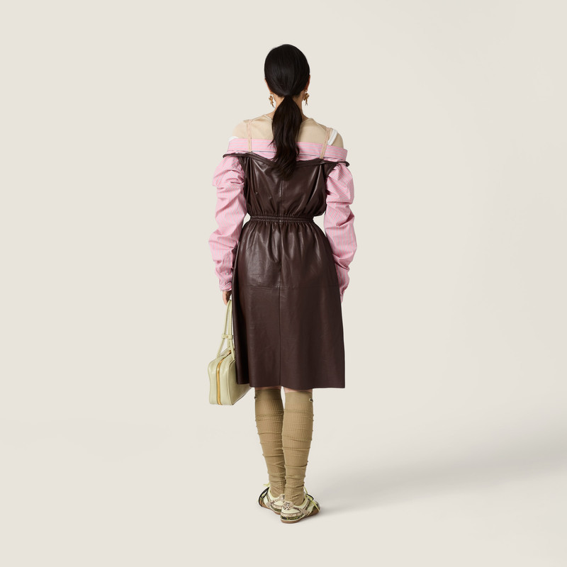 Nappa leather dress 3