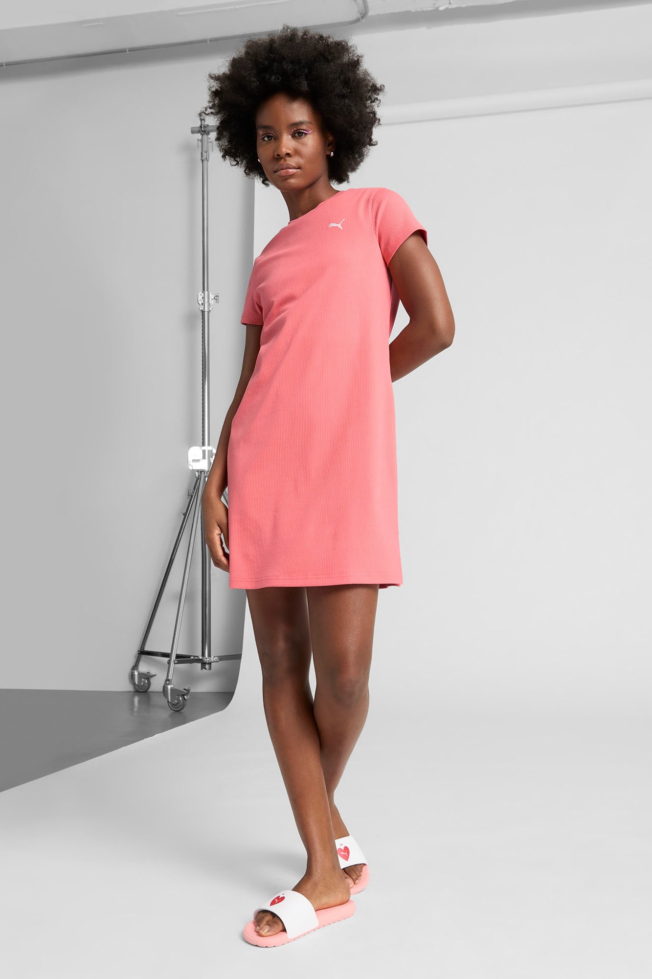 ESS ELEVATED Bodycon Rib Dress Women - 5