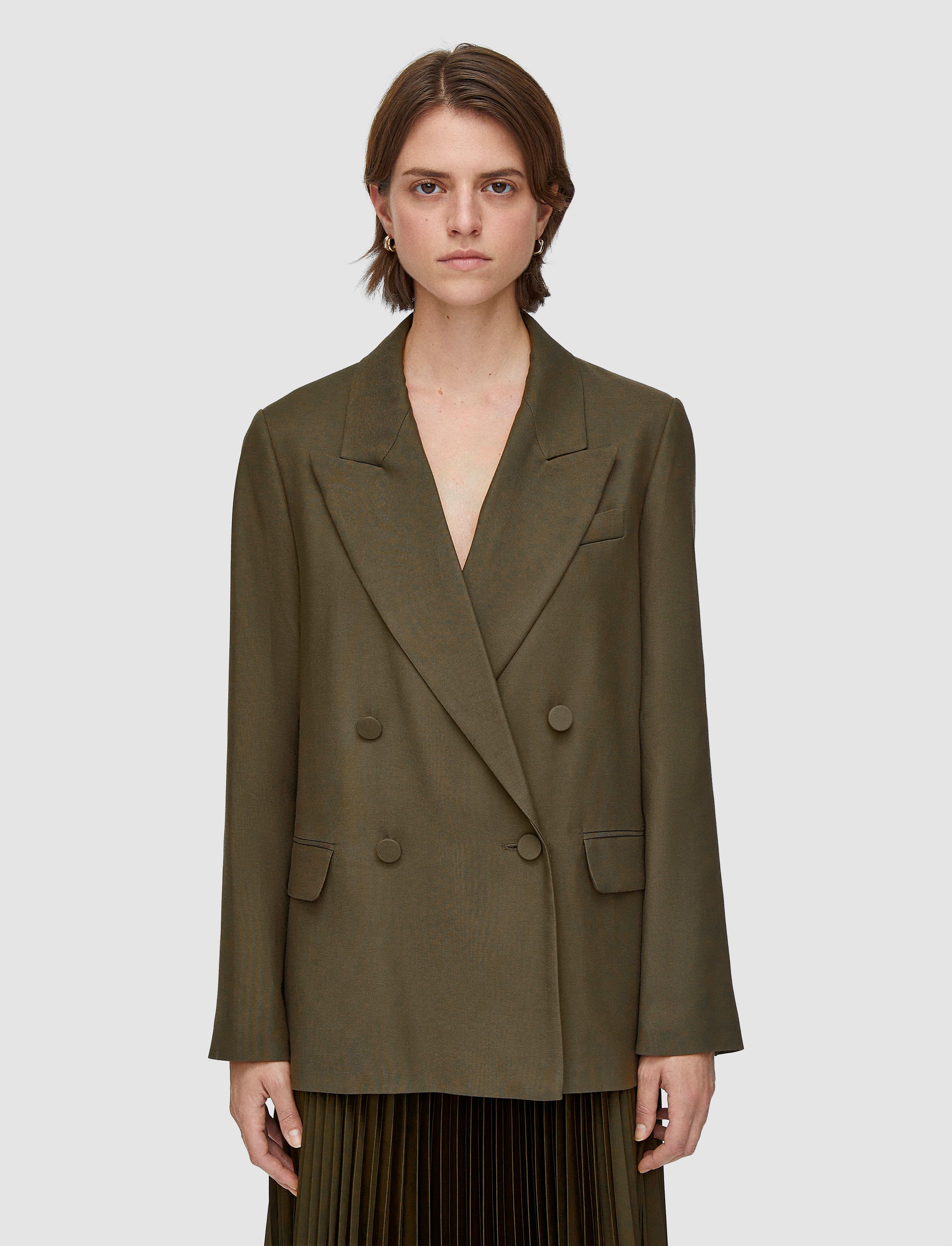 Viscose Twill Jaden Jacket - 3