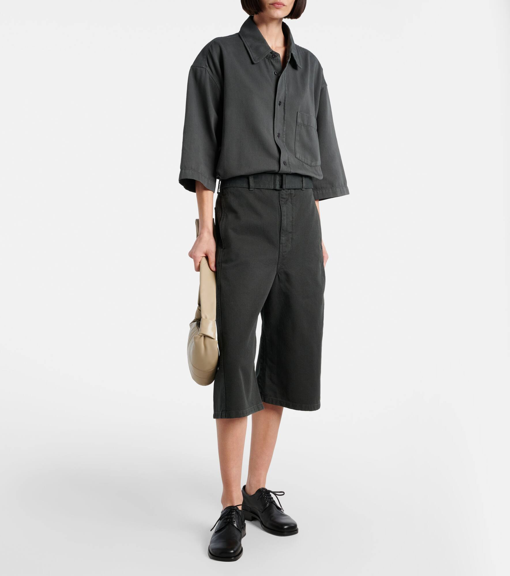 Oversized denim shirt - 2