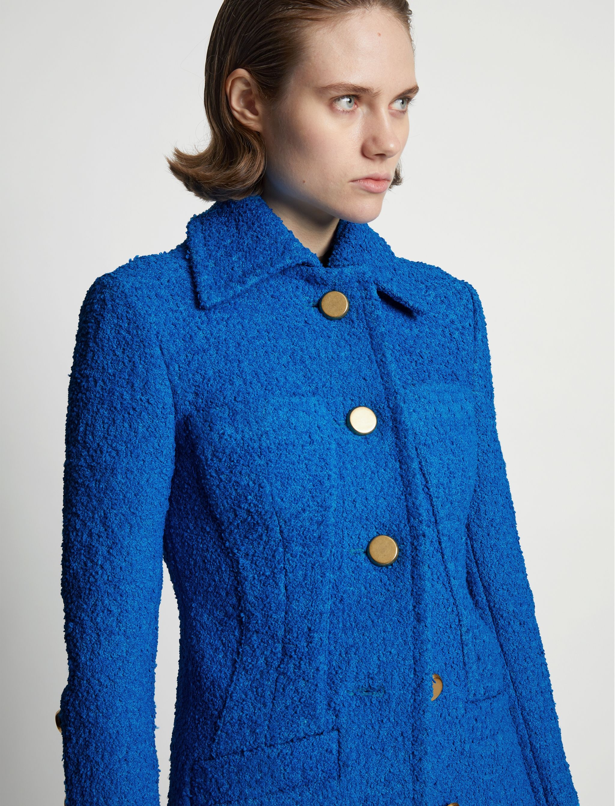 Stretch Boucle Blazer - 6