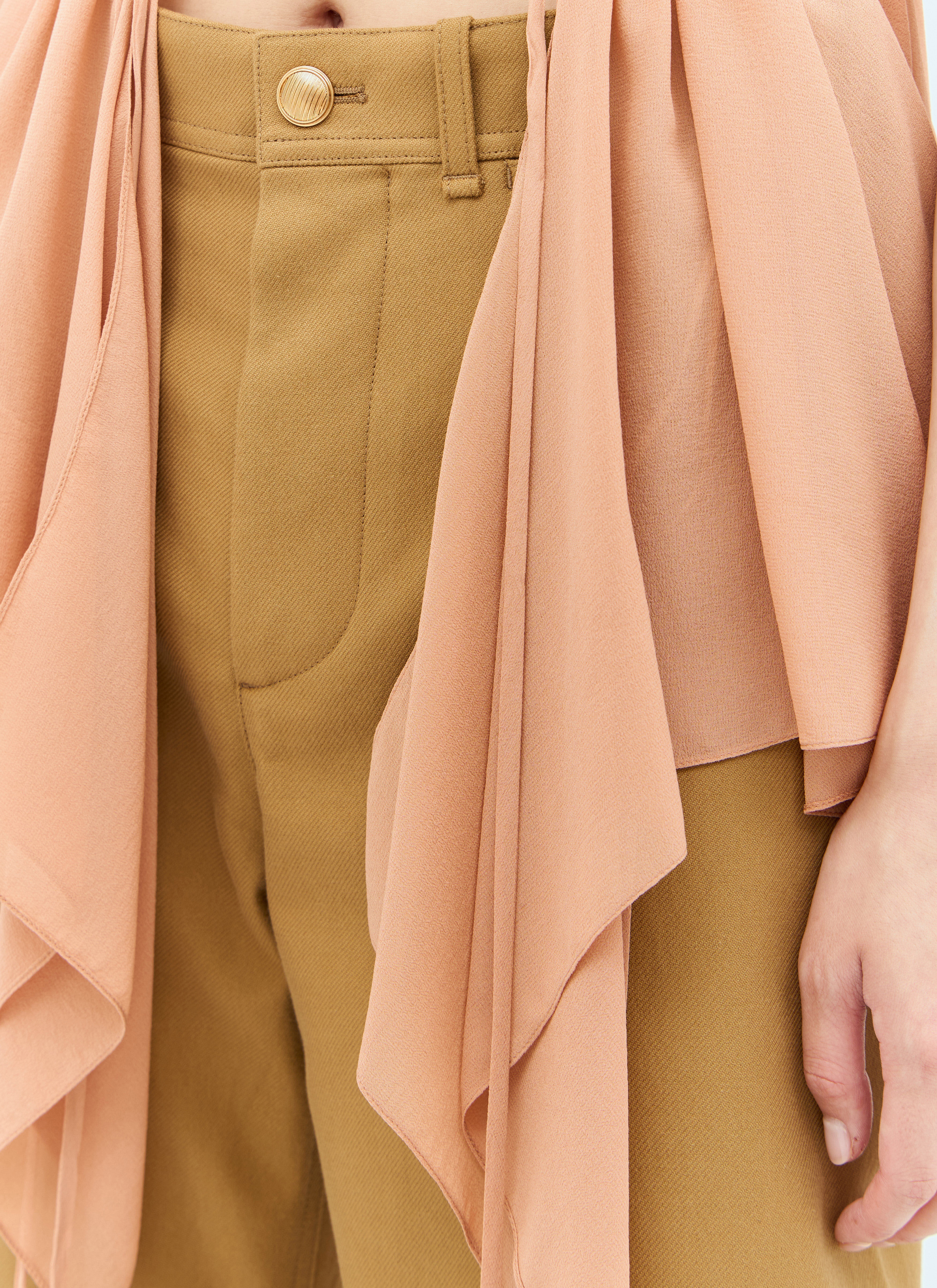 Cropped Flared Pants - 3